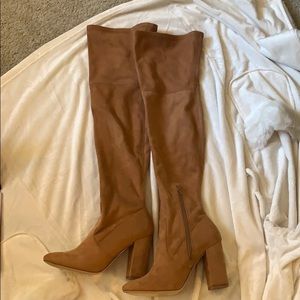 Aldo Suede Over the Knee Boots